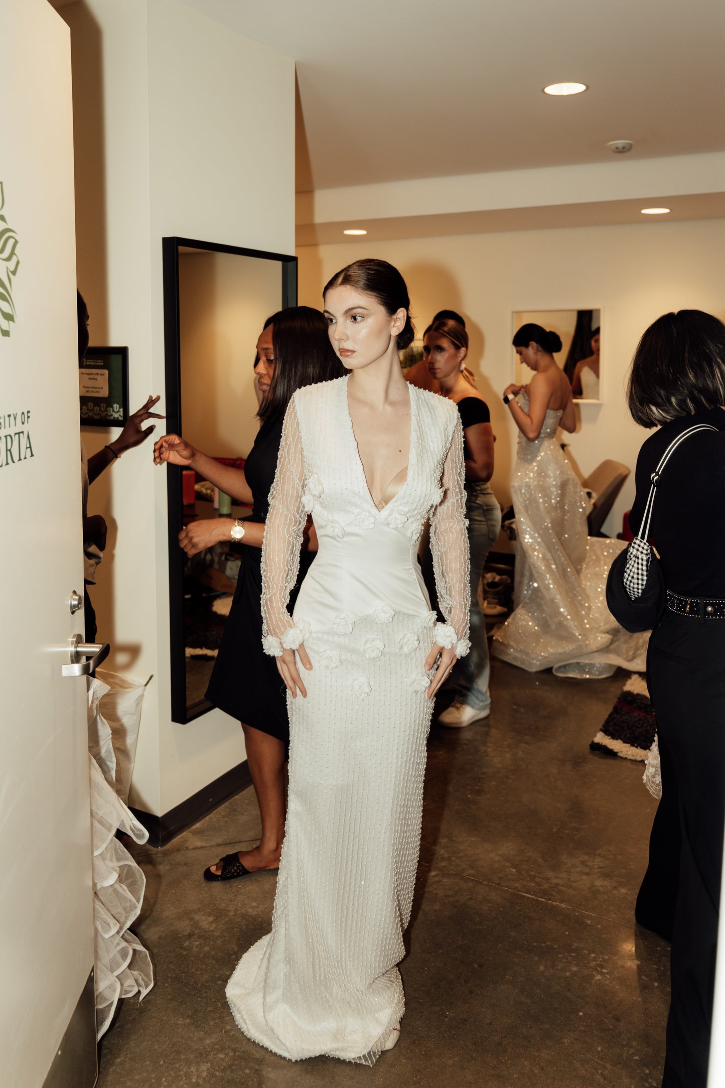 Winter wedding dress