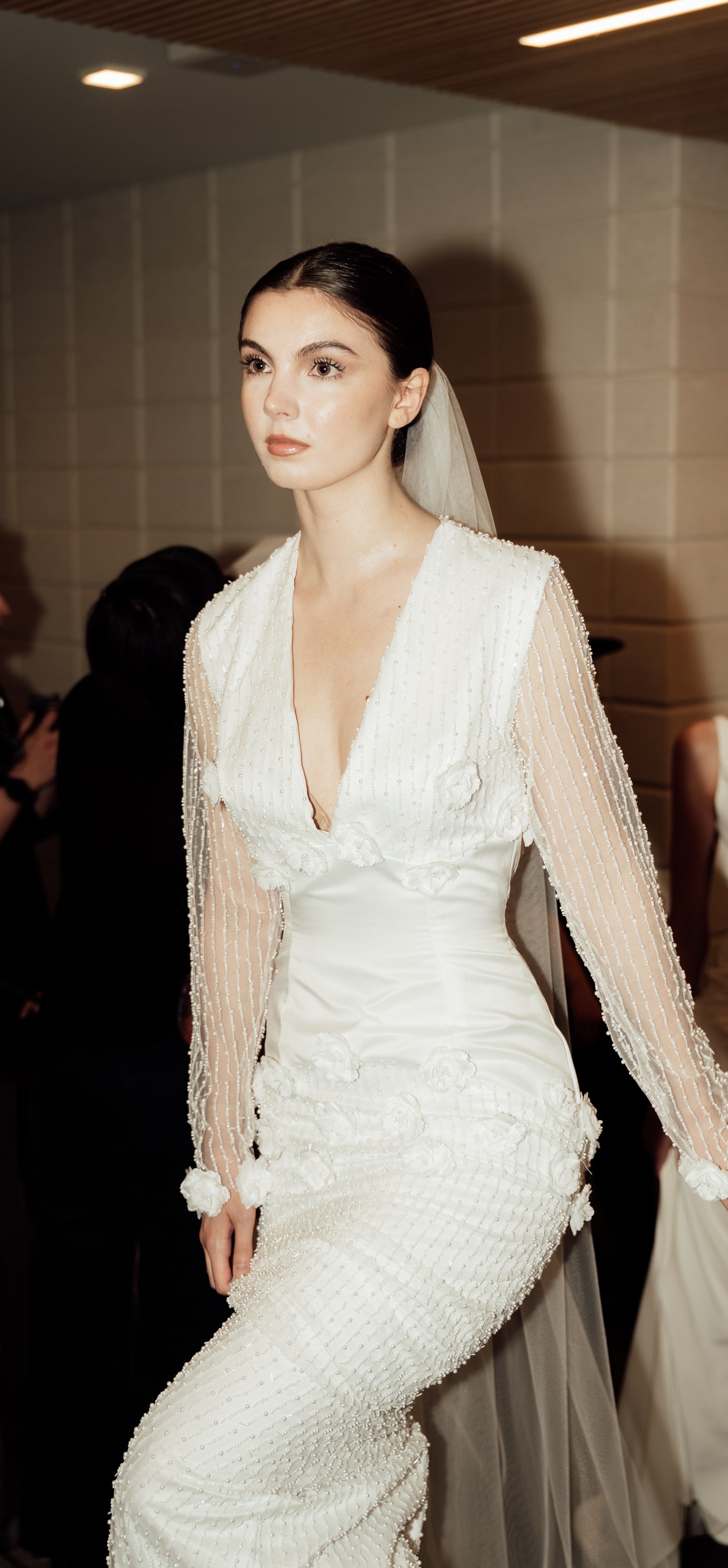 Long sleeve wedding dress Edmonton Canada