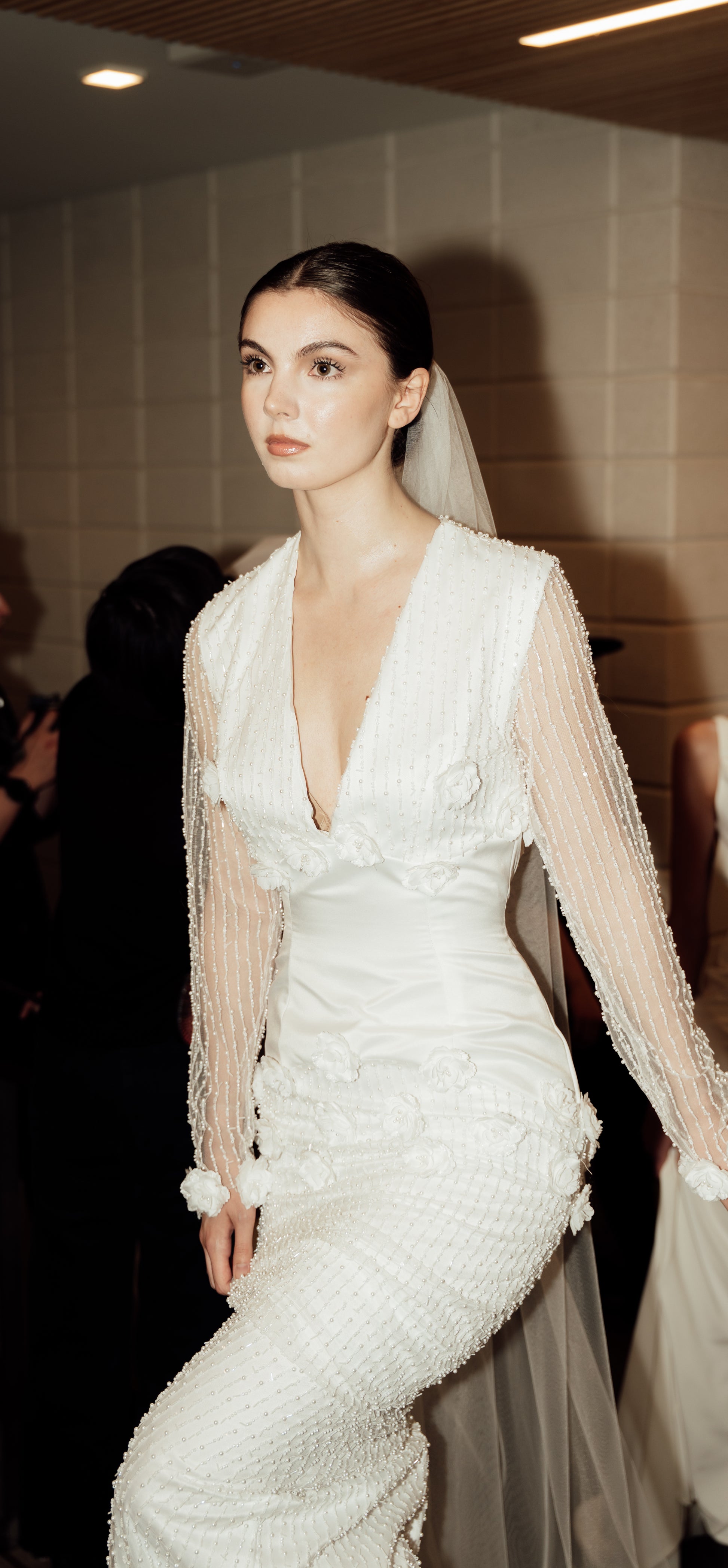 Long sleeve wedding dress Edmonton Canada
