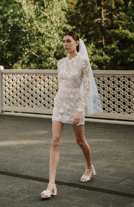 MINI BRIDAL DRESS