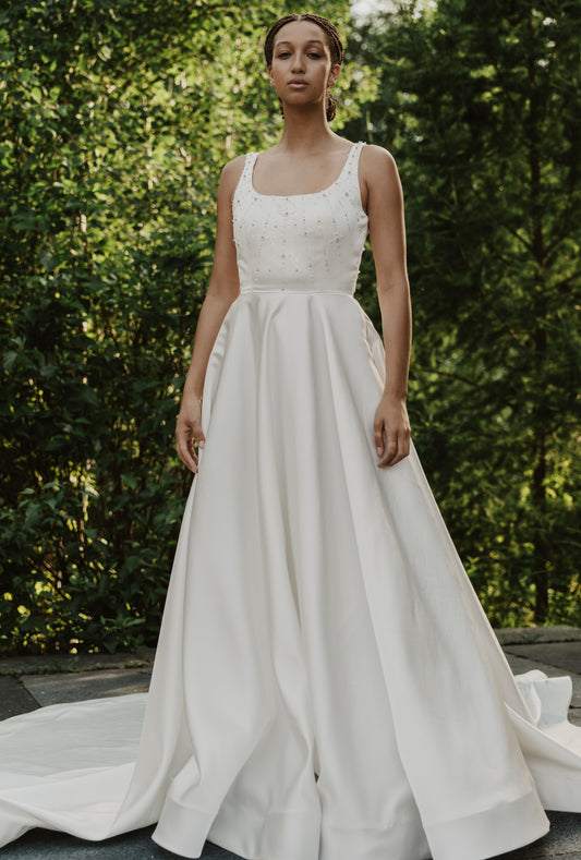 A-line wedding gown Edmonton